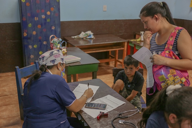 Llevaron a cabo un operativo de salud en el barrio Elena de Eldorado