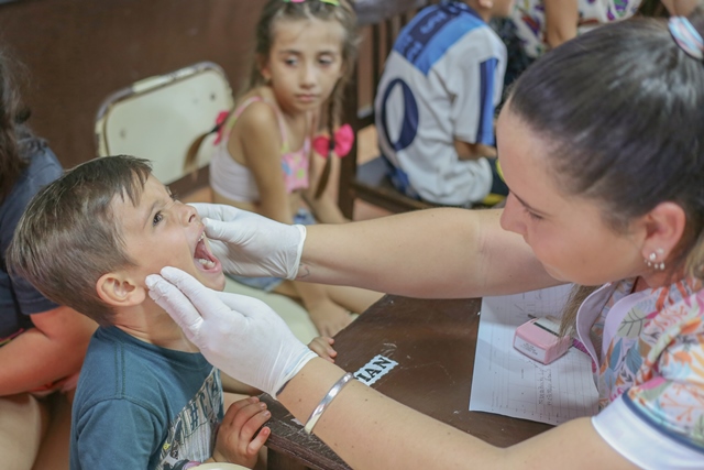Llevaron a cabo un operativo de salud en el barrio Elena de Eldorado