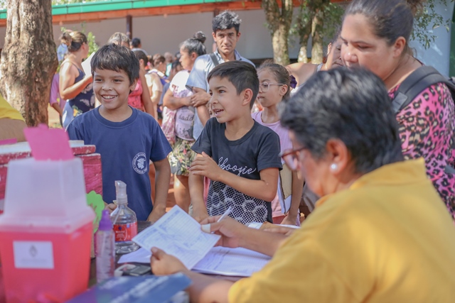 Llevaron a cabo un operativo de salud en el barrio Elena de Eldorado